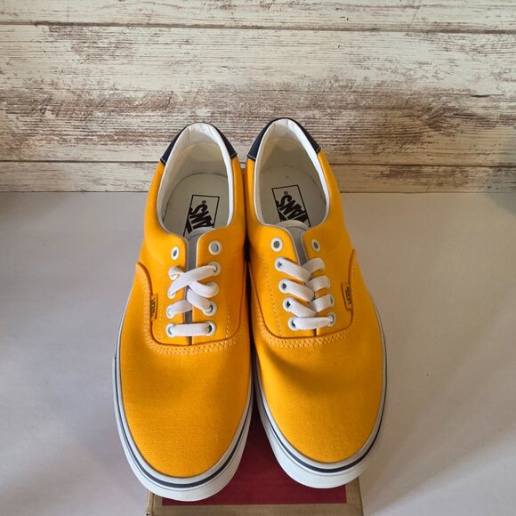 🌻 Vans Authentic Yellow Canvas Low-Top Sneakers | Never Worn w/ Box - Picture 6 of 8